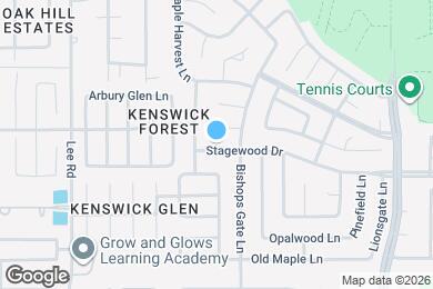 Map image of the property - 8119 Stagewood Dr