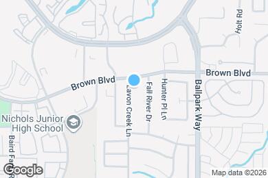 Map image of the property - 2305 Lavon Creek Ln