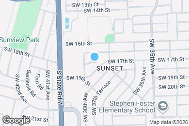 Map image of the property - 3780 SW 16th Pl