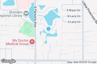 Map image of the property - 221 Lake Brook Cir
