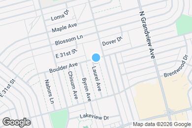 Map image of the property - 3104 Laurel Ave