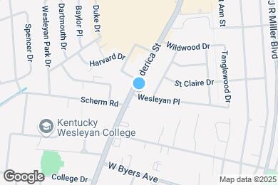 Map image of the property - 2941 Frederica St