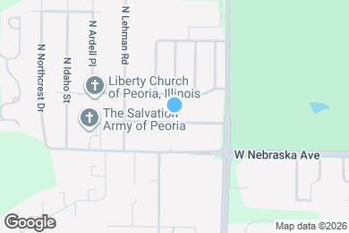 Map image of the property - 2617 W Kansas St