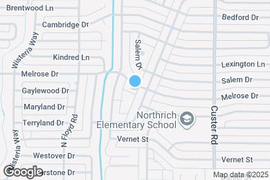 Map image of the property - 605 Melrose Dr