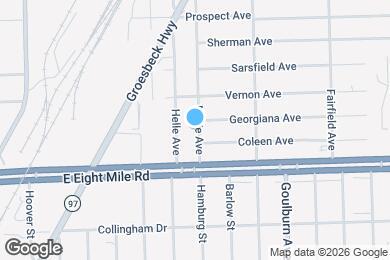 Map image of the property - 20803 Marie Ave