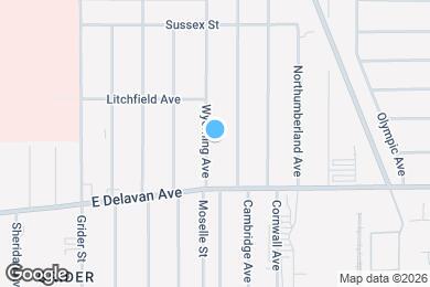 Map image of the property - 337 Wyoming Ave