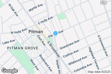 Map image of the property - 109-111 W Jersey Ave