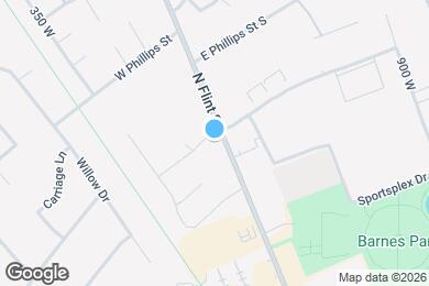 Map image of the property - 1407 Flint Meadow Dr