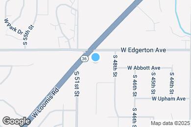 Map image of the property - The Edgerton