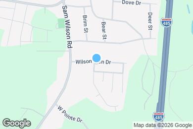 Map image of the property - 10447 Wilson Glen Dr
