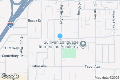 Map image of the property - 2207 Fairfield Ave