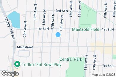 Map image of the property - 22 16th Ave N