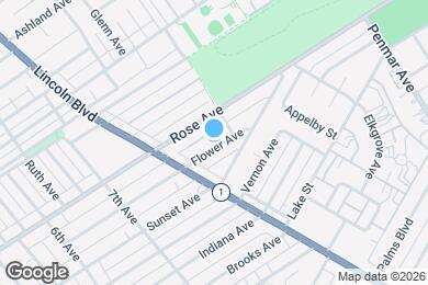 Map image of the property - 845 Flower Ave