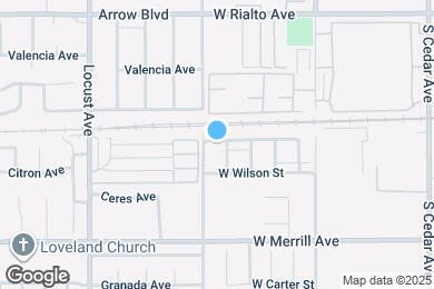 Map image of the property - 346 S Ashford Ave