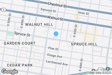 Map image of the property - 4615 Spruce St