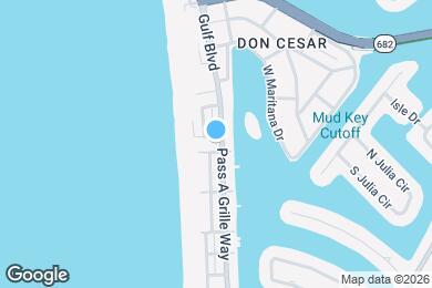 Map image of the property - 3002 Pass a Grille Way