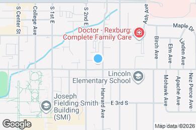 Map image of the property - 225 E 2nd S