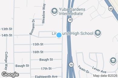 Map image of the property - 1992 14th St