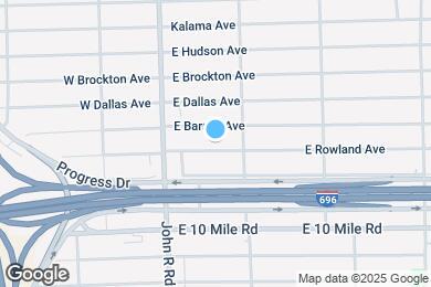 Map image of the property - 95 E Rowland Ave