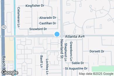 Map image of the property - Los Arbolitos Huntington Beach Apartments