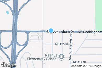 Map image of the property - 11520 N Walnut St