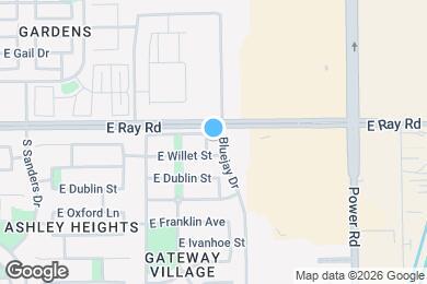 Map image of the property - 1635 S Starling Dr