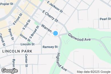 Map image of the property - 429 Warren St