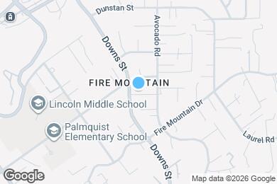 Map image of the property - 1526 Downs St