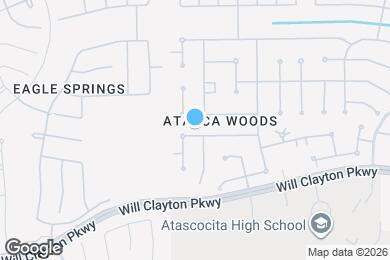 Map image of the property - 6619 Rockwall Trail Dr