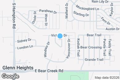 Map image of the property - 1508 Manitoba Ln