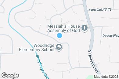 Map image of the property - 4169 Cedar Ridge Trail