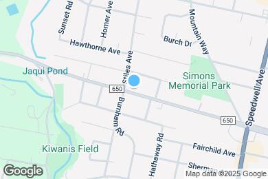 Map image of the property - 85 W Hanover Ave