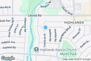 Map image of the property - 10567 Loyola Dr N