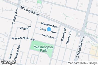 Map image of the property - 844 Coolidge Ave
