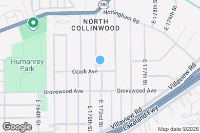 Map image of the property - 1115 E 171st St
