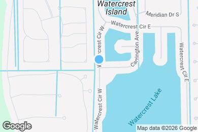 Map image of the property - 8845 Watercrest Cir W
