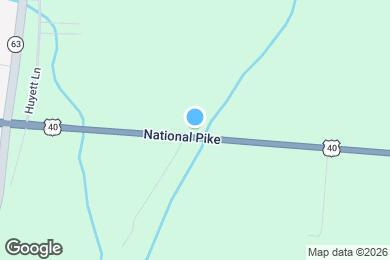 Map image of the property - 16704 National Pike