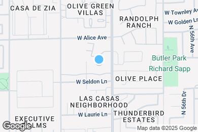 Map image of the property - 8546 N 59th Ave