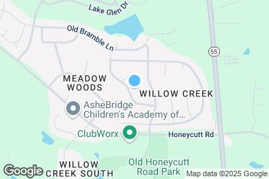 Map image of the property - 224 N Fuquay Springs Ave