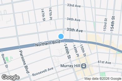 Map image of the property - 148-09 Northern Blvd