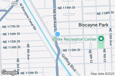 Map image of the property - 11443 NE 6th Ave