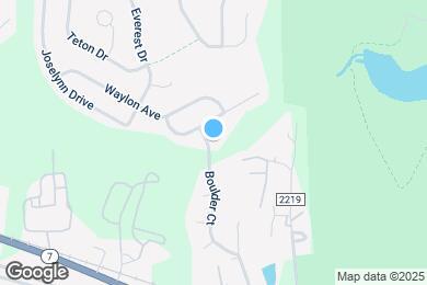 Map image of the property - 1909 Boulder Ct