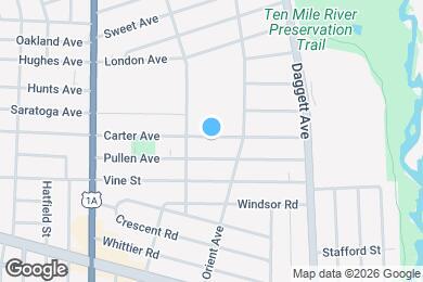 Map image of the property - 369 Carter Ave