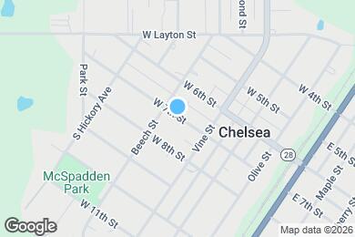 Map image of the property - 430 W. 7th St