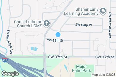 Map image of the property - 2118 SW 36th St