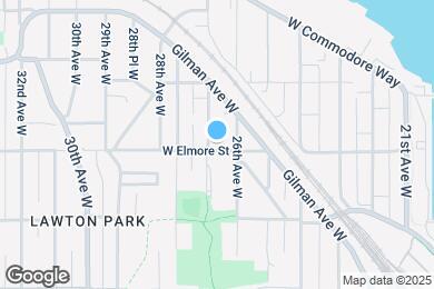 Map image of the property - 4200 27th Ave W