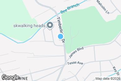 Map image of the property - 203 Timberlinks Dr