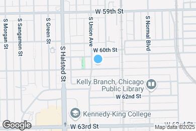 Map image of the property - 650 W 61st St