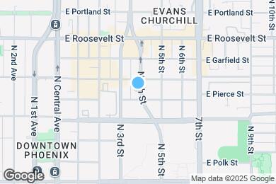 Map image of the property - 700 N 4th St