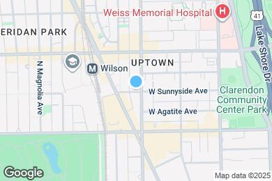 Map image of the property - 4502 N Sheridan Rd